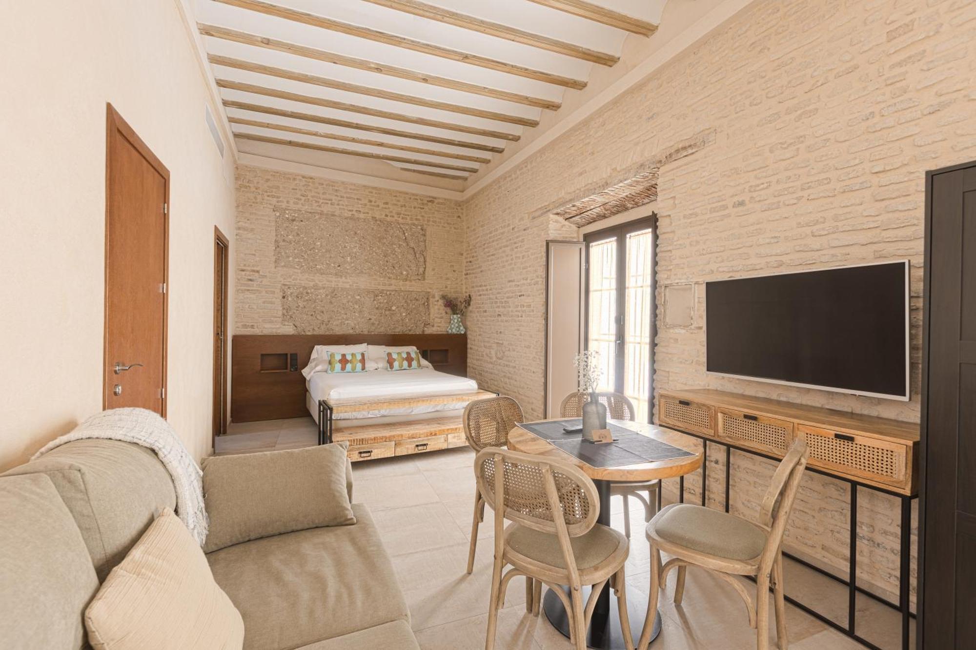 الشقق الفندقية إشبيليةفي  Casa Senorial Del Siglo XVIII المظهر الخارجي الصورة